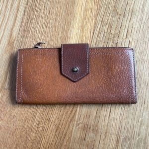 Madewell Leather Post Wallet